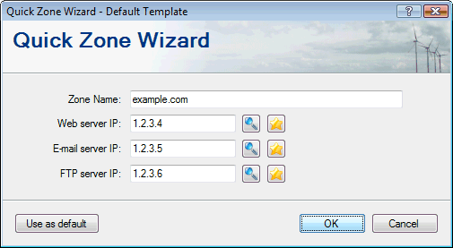 Quick Zone Wizard